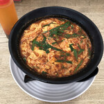 麺屋 つつみ - メニューNo.1の辛麺　辛さは激辛！