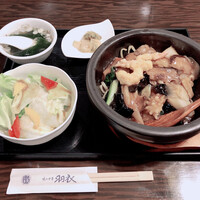 味の中華 羽衣 銀座本店 - 限定ランチセット「石焼五目焼きそば990円」