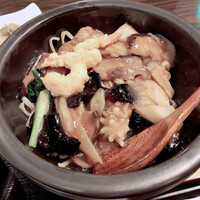 味の中華 羽衣 銀座本店 - 石焼五目焼きそば
