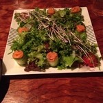 和酒BAR風雅 - スモークサーモンとポテト サラダ仕立