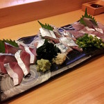 辰美寿し - 鯖、秋刀魚、鯵２０１２，８