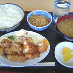 埼玉屋 - チキンカツ定食500円