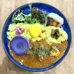 カドノウエ - ・チキンマサラ 1,000円/税抜
            ・スパイス玉子 100円/税抜
            ・野菜 大根 100円/税抜