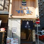 Sushi Sake Sakana Sugi Dama - 入口付近