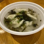王さんの餃子 - 〆はこれで決まり！スープ餃子！