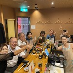 王さんの餃子 - 乾杯！乾杯！