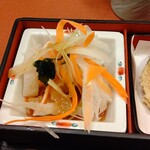 天ぷら つな八 - 和風サラダ　アップ