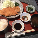 かつ工房葵 - ロースカツ定食