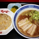 Senryuu - ランチの特製セット（ラーメンと炒飯）