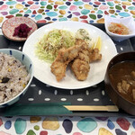 kitchen菜菜菜 - 鶏塩レモン竜田揚げ定食