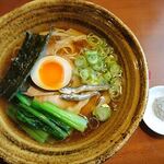 もんど - 煮干し醤油ラーメン　2021.1