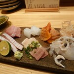 お料理 山乃口 - お造り別角度