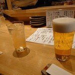 お料理 山乃口 - 乾杯
