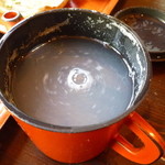 さかさい - 蕎麦湯