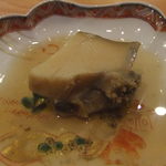 日本料理 たかむら - 2012/08　ほかほかの黒鮑