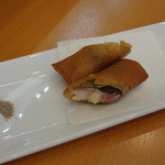 彩華 - Ｂランチ　チーズ入り春巻き