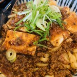 麺屋 しばた - あつあつ麻婆豆腐まぜそば680円