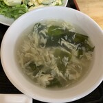 中華 マシマロ - ワカメと卵のスープ【2021.1】
