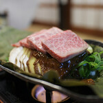 泉坂 - 朴葉味噌焼き定食☆