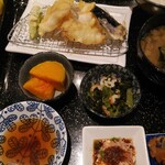 Satsuma Bokke Mon - 日替わり定食(キス天)ご飯大盛り