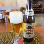 ステーキハウス メルロー - 瓶ビール　￥650