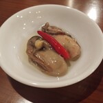 Jibie Baru Yamagami - カキのオイル煮 (通常)400円をハーフで...