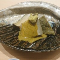 鮨 楽味 - ③鮑の柔らか煮(黒鮑)