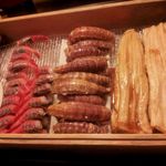 乙女寿司 - ネタケースの一例