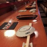 乙女寿司 - 店内・カウンター席の一例