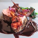 Le Coin Discret - 黒豚ヒレ肉コンフィ　赤ワインソース