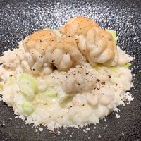 小野の離れ 博多本店 - 白子のリゾット