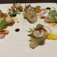 小野の離れ 博多本店 - 虎河豚のフリット