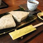 長屋茶房 天真庵 - そばっこくれーぷ