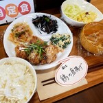 Ajisai Famu - ランチディスプレイ　肉定食
