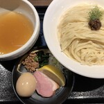 鴨出汁中華蕎麦 麺屋yoshiki - 鴨出汁手揉み塩つけ麺