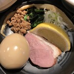 鴨出汁中華蕎麦 麺屋yoshiki - 鴨出汁手揉み塩つけ麺