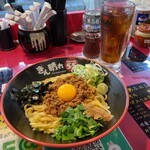 刈谷 秘境のラーメン 台湾油そば ぎん晴れ55 - 台湾油そば（大盛り無料） 800円﻿
黒烏龍茶 280円﻿