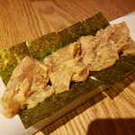 大衆そば酒場 しのぶ庵 - 鯛の胡麻醤油漬け