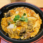 宮崎地鶏炭火焼 車 - 親子丼　1,100円