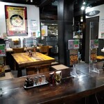 古武士 - 飛沫防止対策しています。