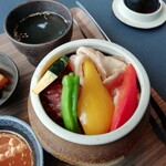 和牛焼肉ダイニングAGORA - 壺に入ってる