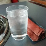 和牛焼肉ダイニングAGORA - 美味しい水としっかりしたお手拭き