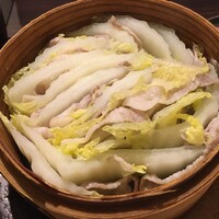 豚しゃぶ せいろ蒸し専門店 豚匠 北浜邸 - 霧島山麓豚と白菜のミルフィーユせいろ蒸し御膳