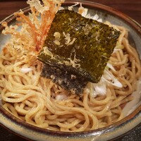 瓦町どら鴨 - 海苔とえのき天ぷら