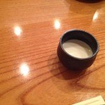 豆腐懐石 くすむら - 食前の豆乳