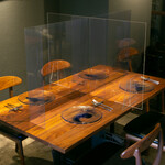 イル ネッビオ - 衛生面お席パーティション2