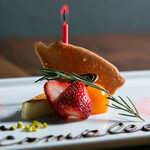 イル ネッビオ - お誕生日プレート