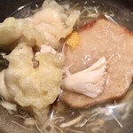 めしの助 - えび芋とたら白子の蟹あんかけ