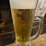 炭焼呑処 うまとら - 生ビール