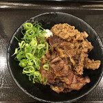 カルビ丼とスン豆腐専門店 韓丼 - カルビ丼ミニ（390円）